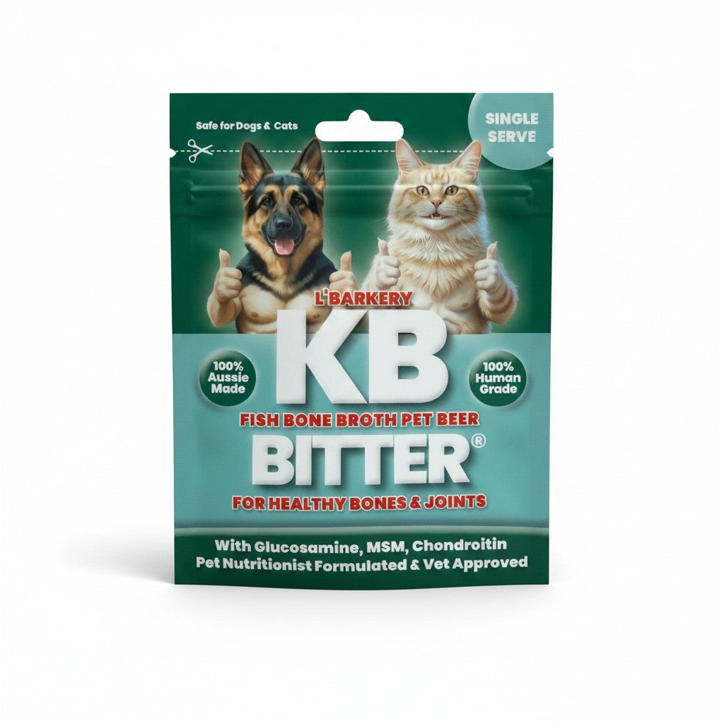 KB Bitter® Pet Beer – Natural Joint Supplement for Dogs & Cats