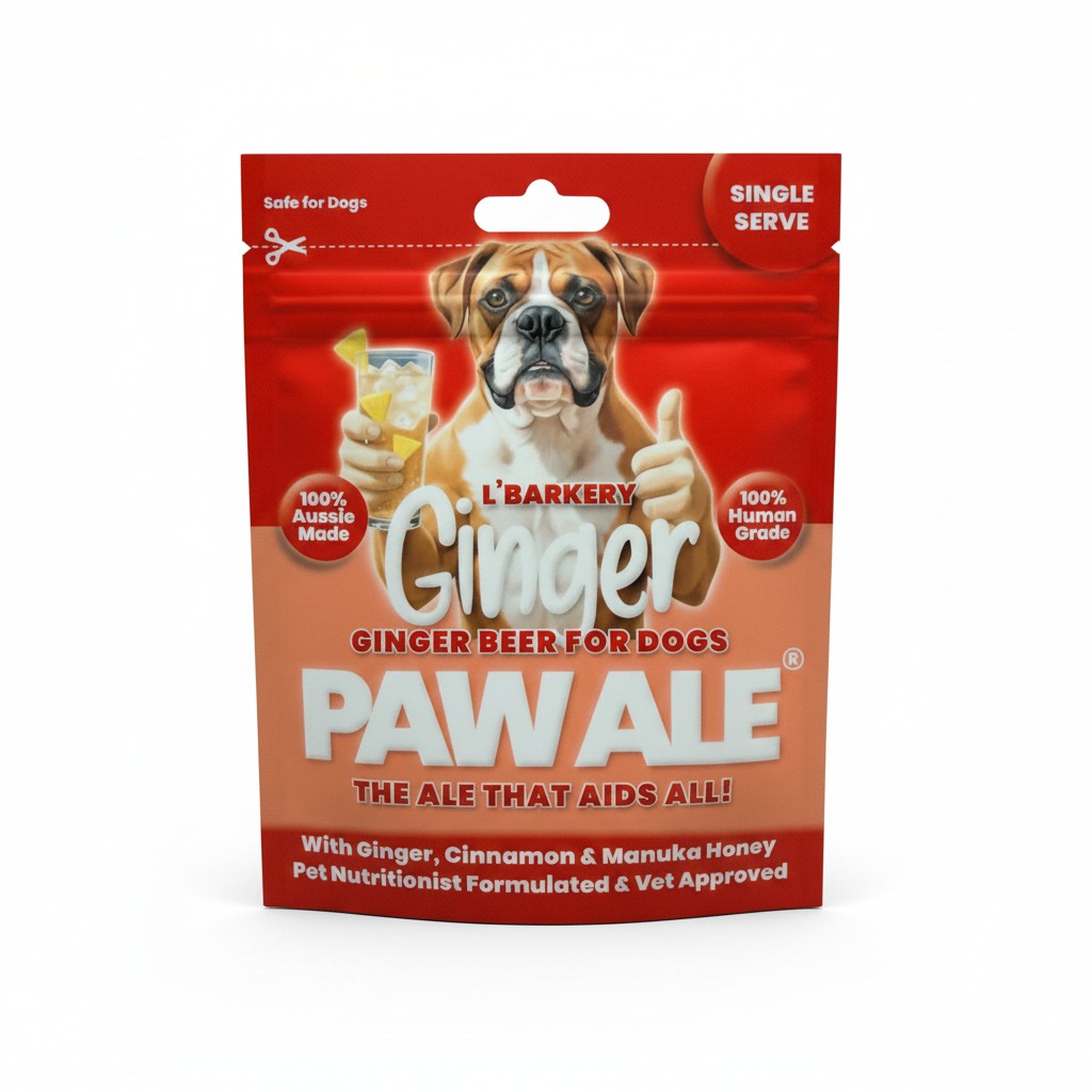 Ginger Paw Ale® – Digestive & Immune Wellness Drink for Dogs & Cats