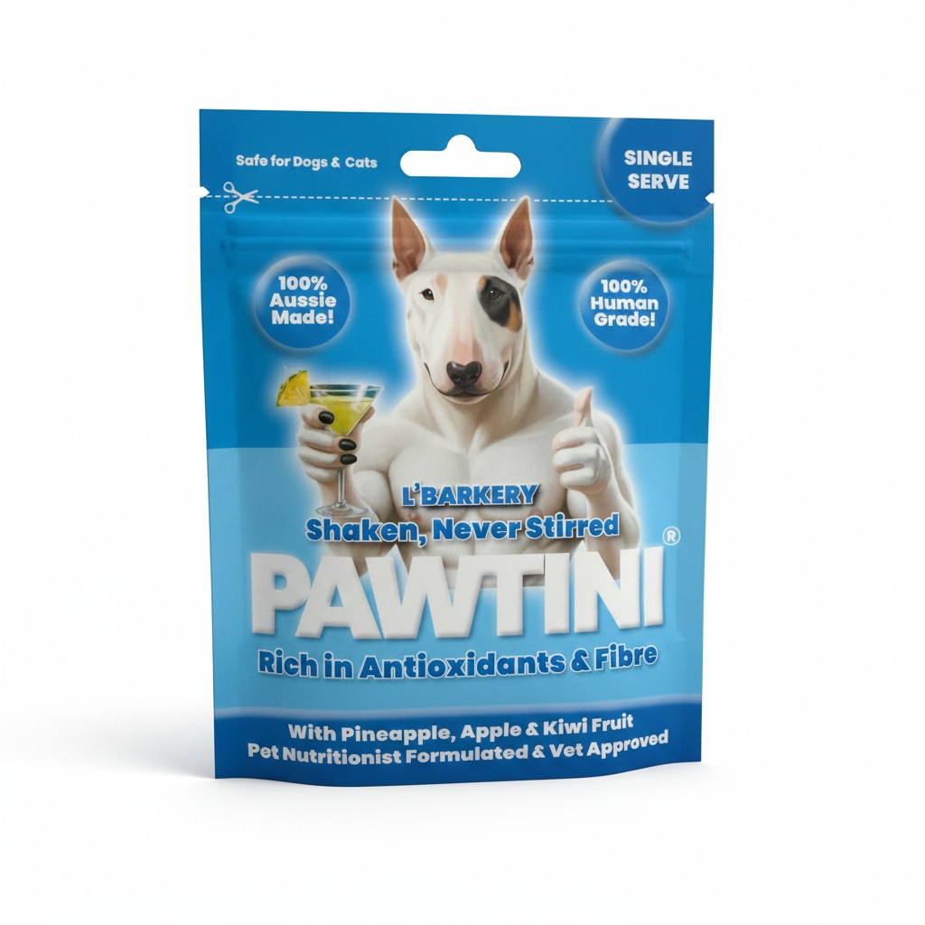 Pawtini® – Antioxidant & Fibre Mocktail for Dogs & Cats