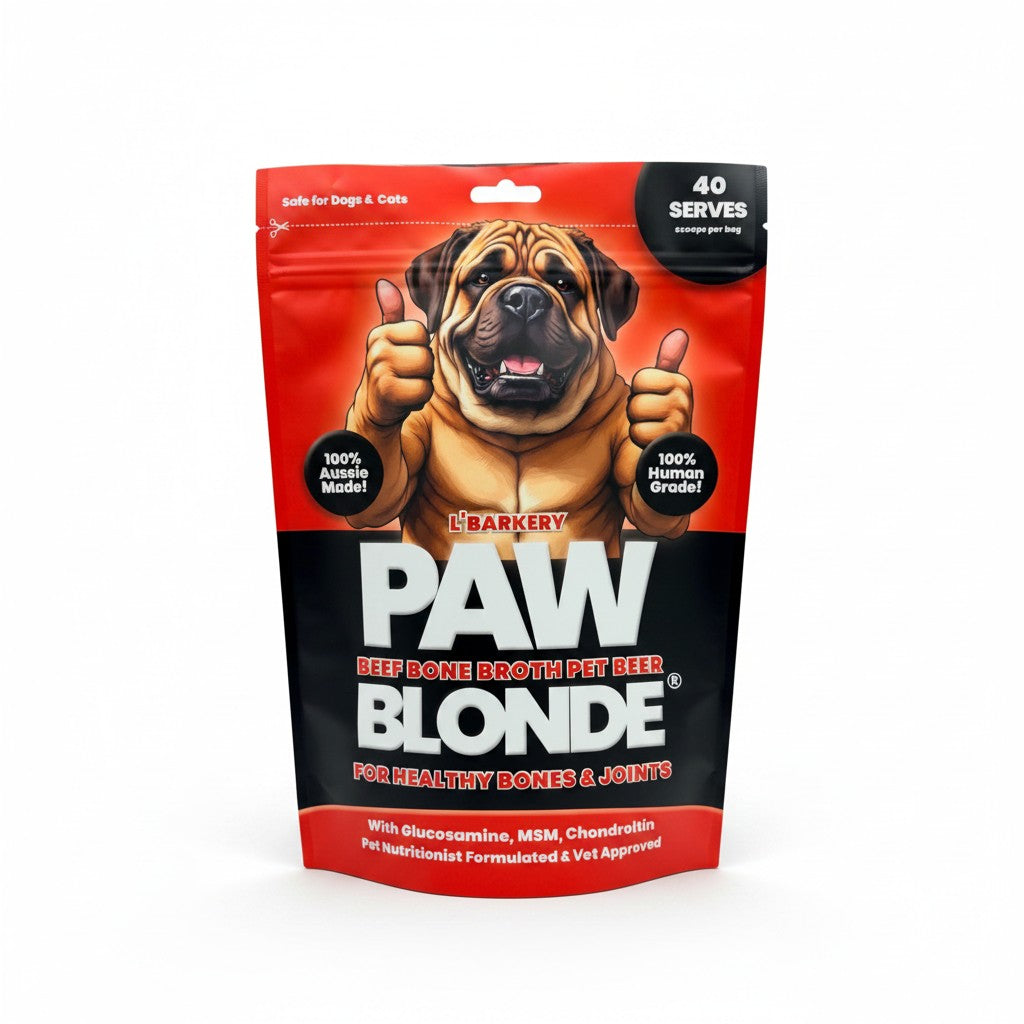 Paw Blonde Pet Beer - Natural Joint Supplement for Dogs & Cats