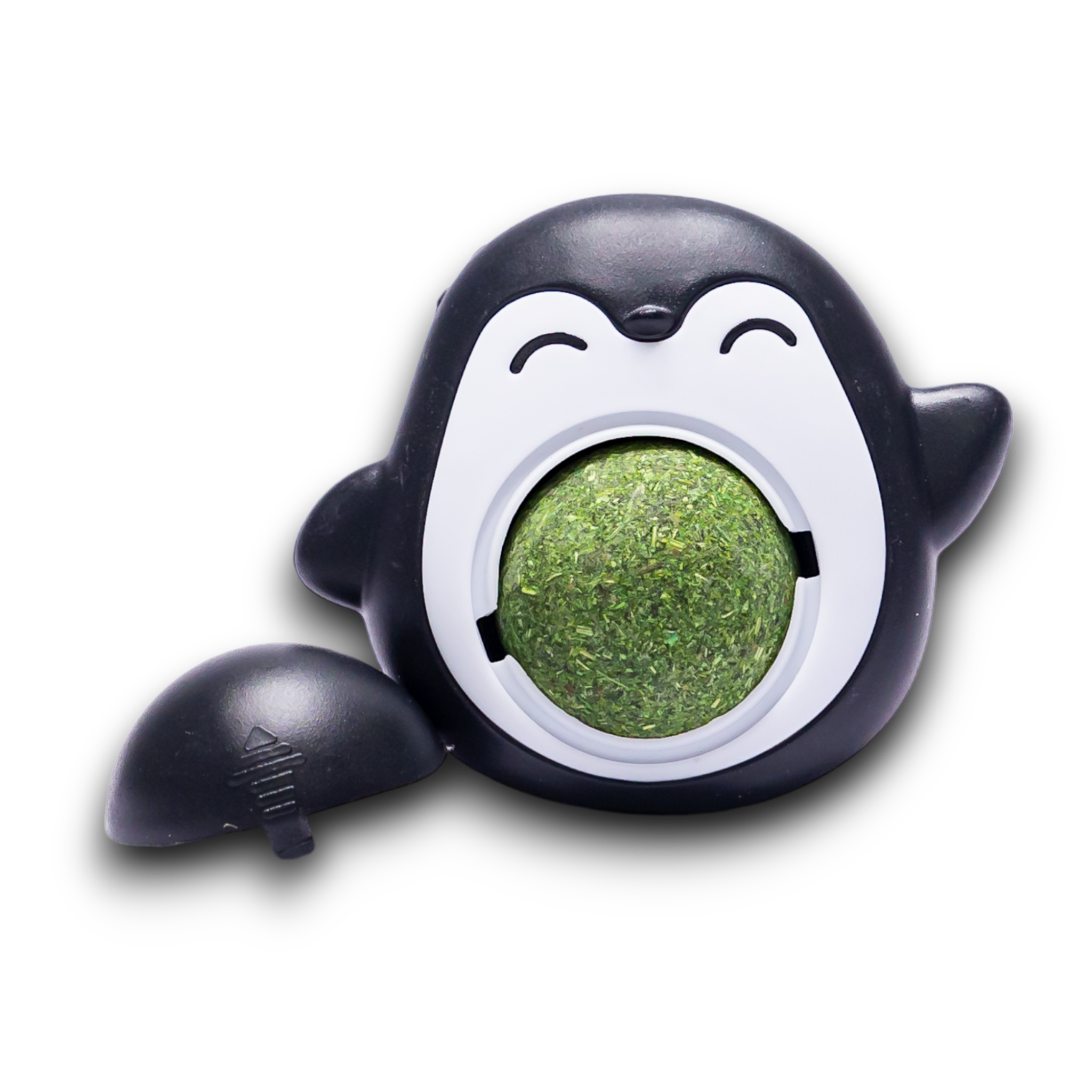 Black Eyed Pudguin – Wall-Mount Cat Licker & Catnip Enrichment Toy