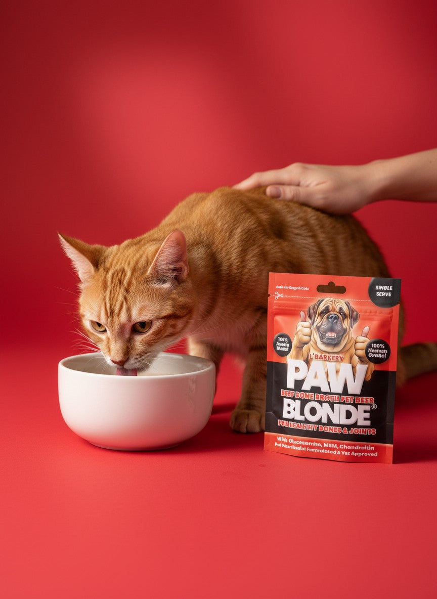 Paw Blonde Pet Beer - Natural Joint Supplement for Dogs & Cats