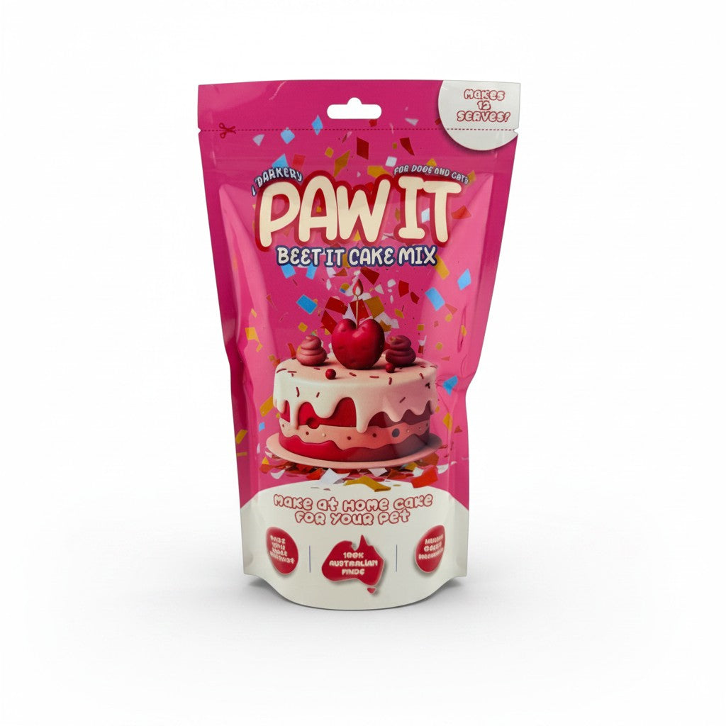 Paw It - Beet It Cake Mix for Dogs & Cats