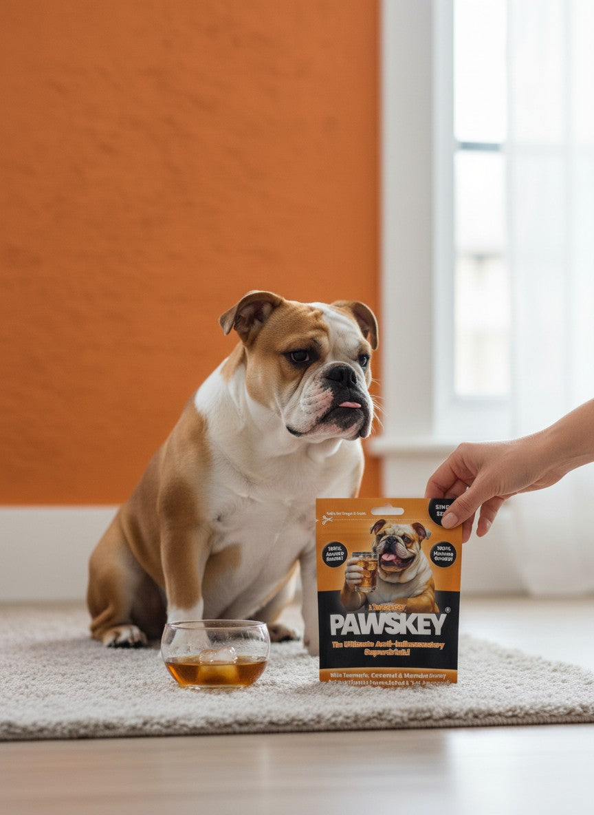 Pawskey® – Ultimate Anti-Inflammatory Wellness Drink for Dogs & Cats