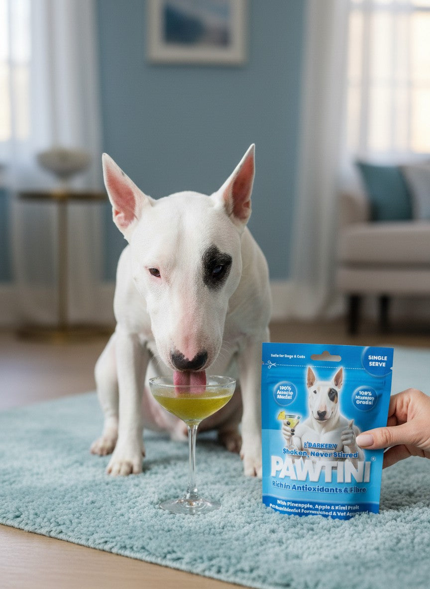 Pawtini® – Antioxidant & Fibre Mocktail for Dogs & Cats