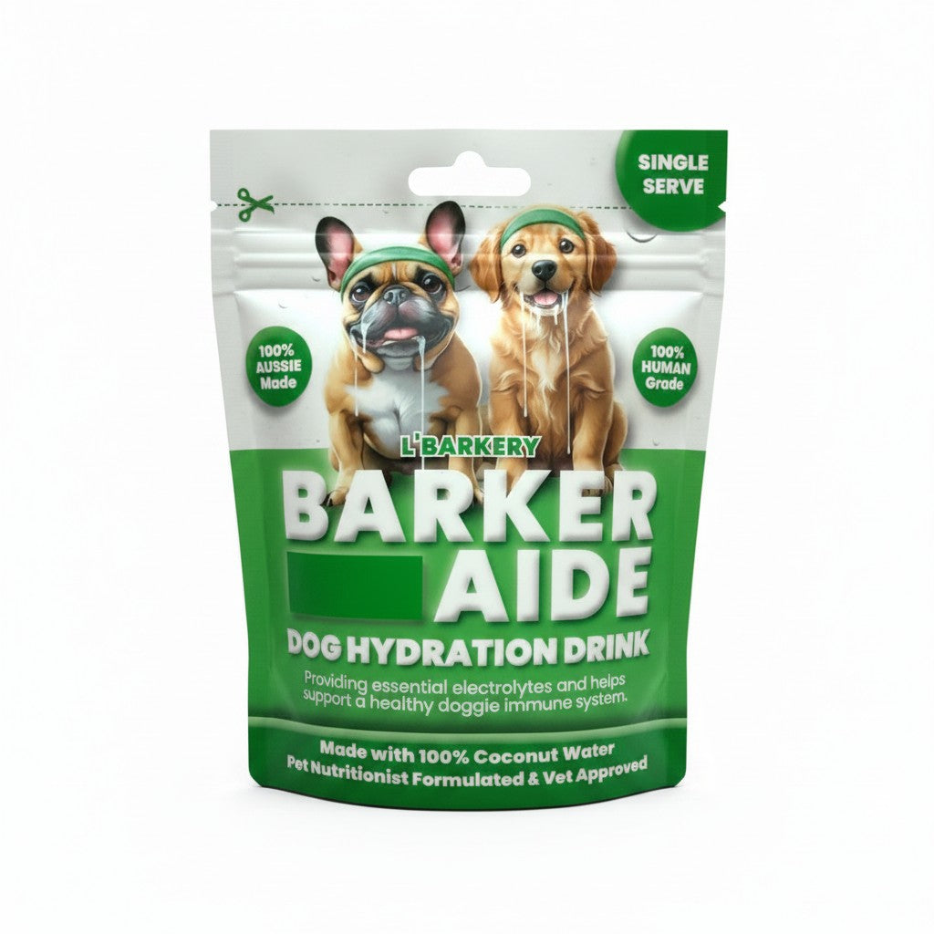 Barkeraide – Ultimate Natural Hydration Drink for Dogs