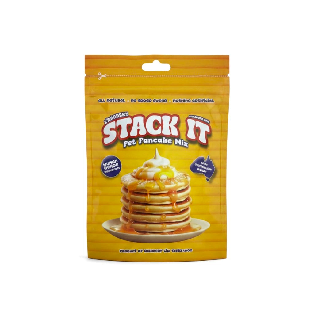 STACK IT – Natural Pancake Mix for Dogs & Cats | Human-Grade Treat