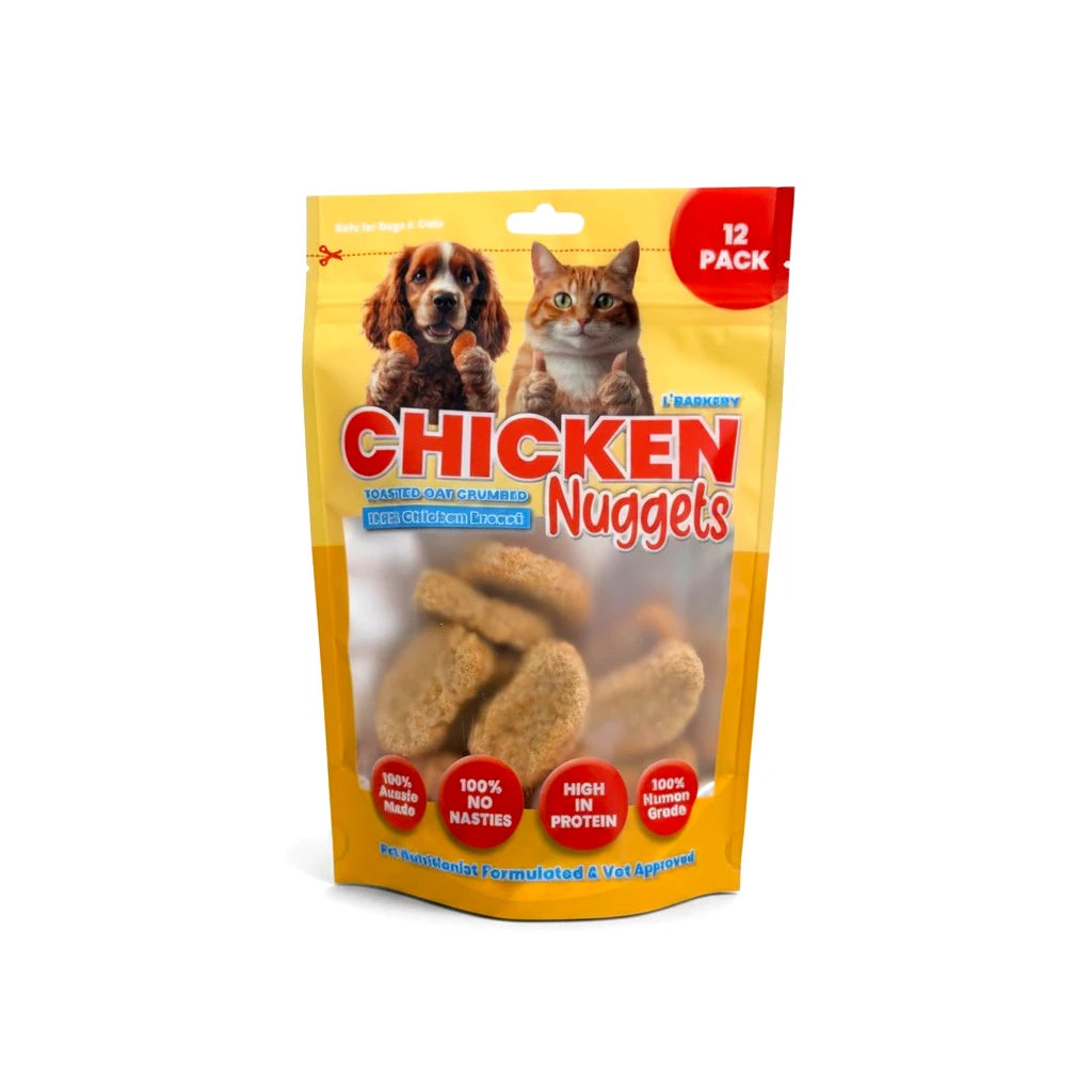 Chicken Nuggets – Human-Grade Dehydrated Treats for Dogs & Cats