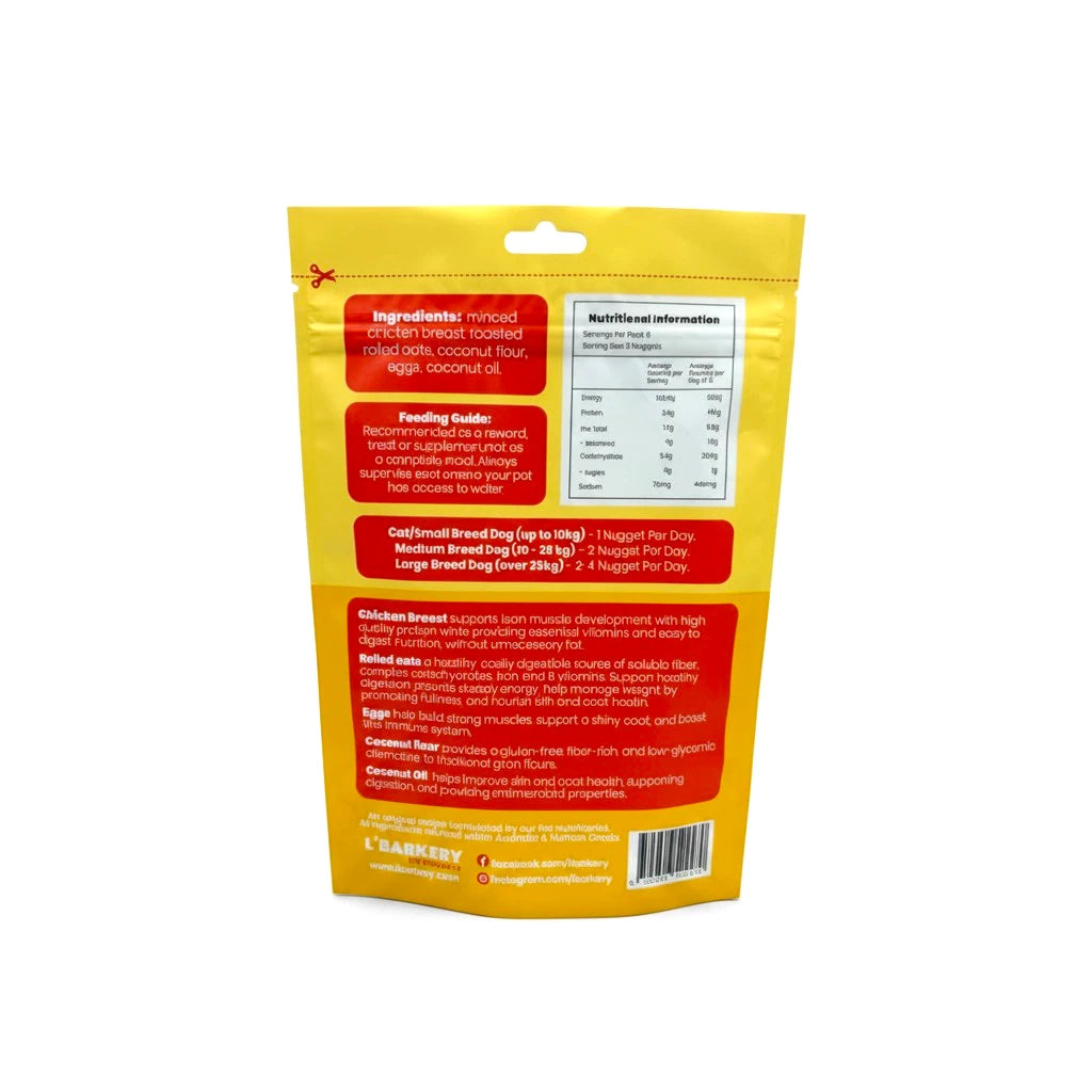 Chicken Nuggets – Human-Grade Dehydrated Treats for Dogs & Cats