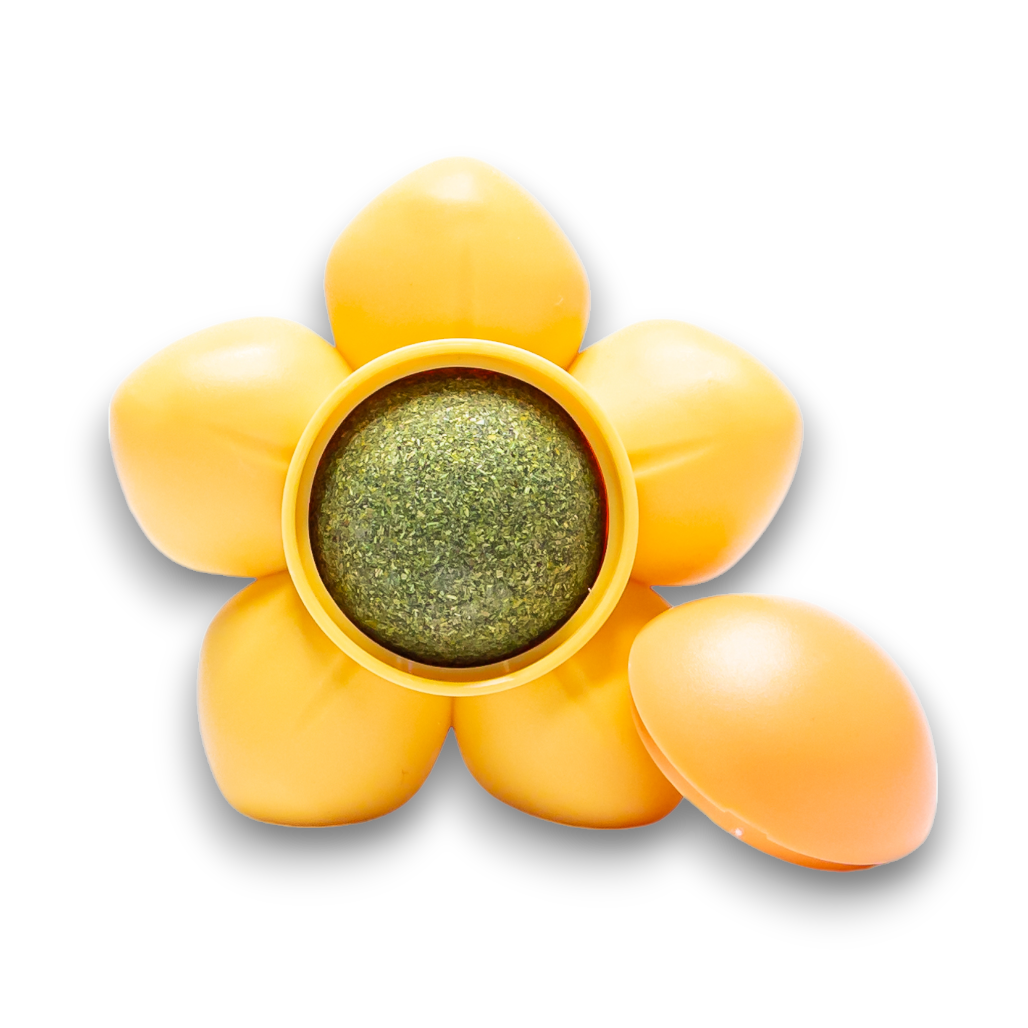 Crazy Daisy Licker – Wall-Mount Cat Enrichment Toy with Catnip Ball