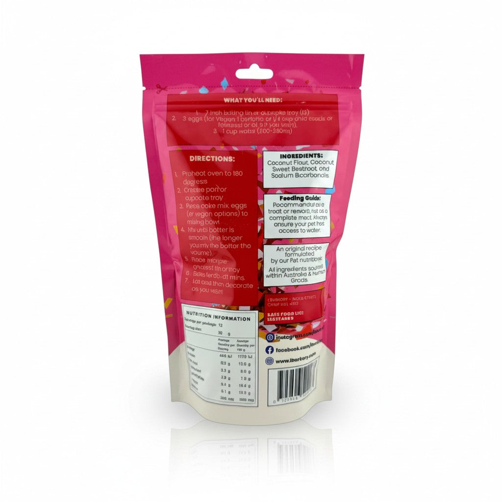 Paw It - Beet It Cake Mix for Dogs & Cats