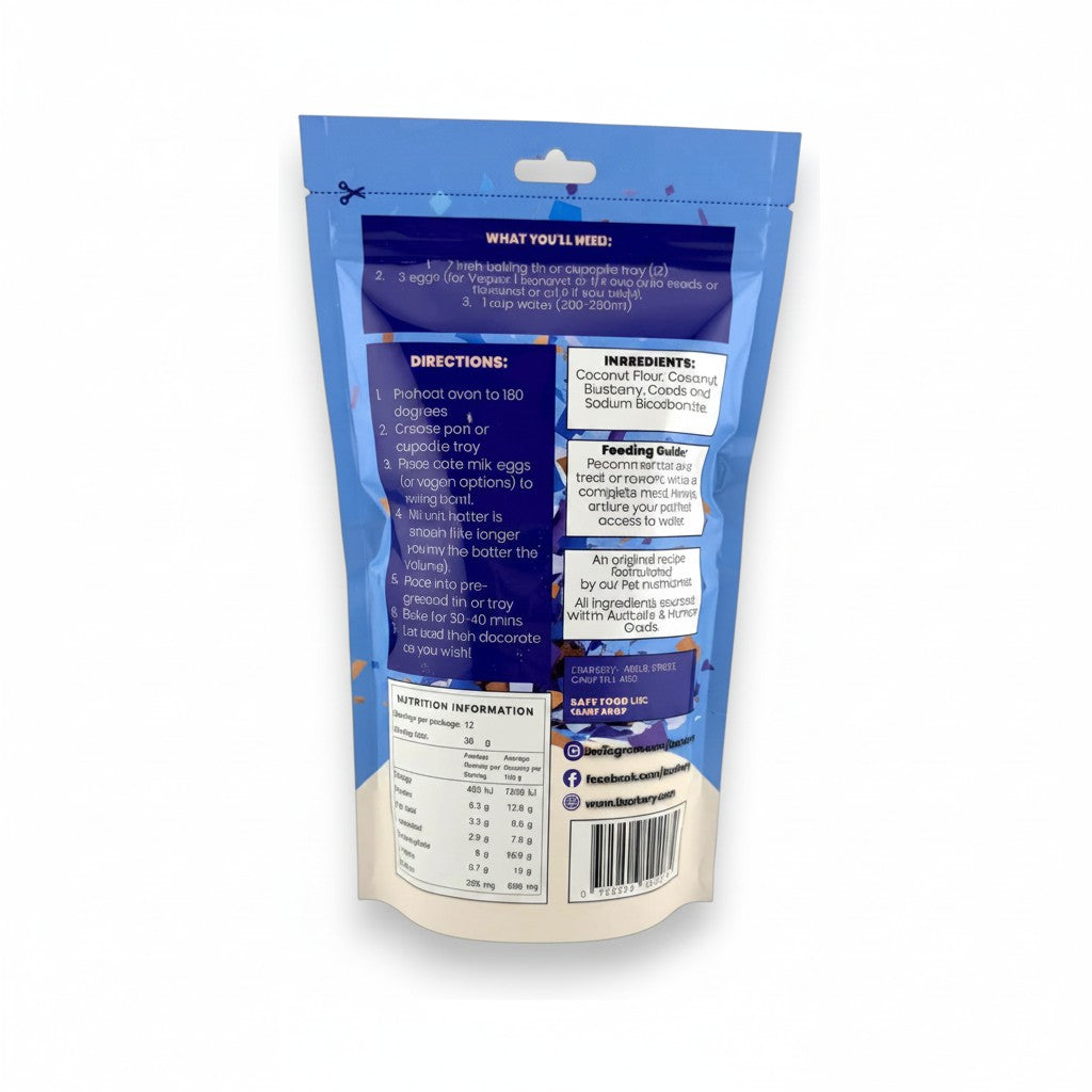 Paw It - Blueberry Surprise Cake Mix for Dogs & Cats