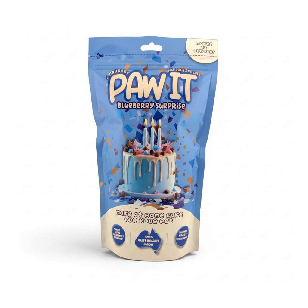 Paw It - Blueberry Surprise Cake Mix for Dogs & Cats