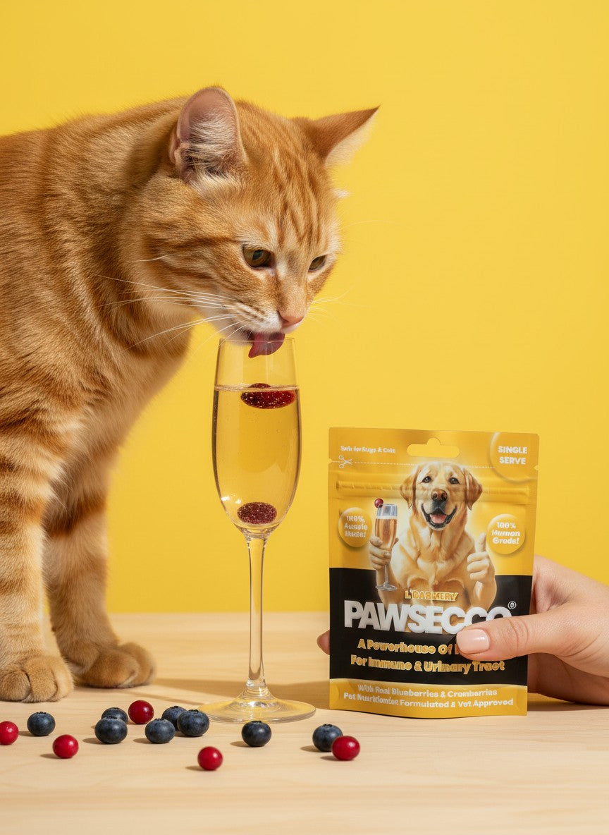 Pawsecco® – Natural Urinary Support Drink for Dogs & Cats