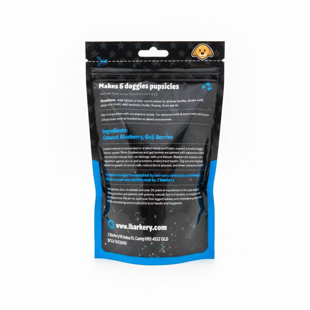 Doggie Pupsicles – Frozen Dog Treat Mix with Edible Shark Cartilage Sticks
