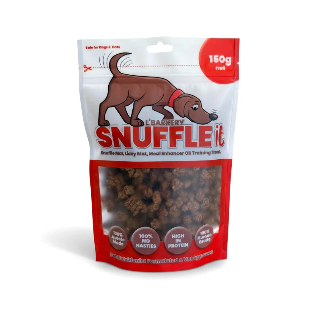 Snuffle It – Natural Meal Enhancer & Training Treats for Dogs & Cats